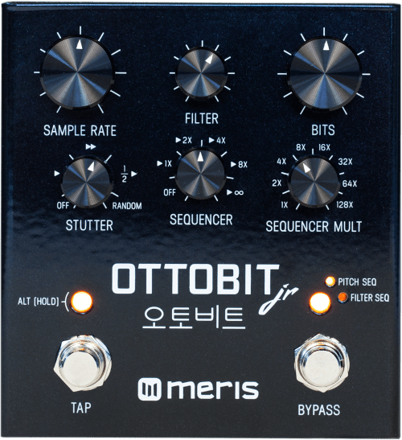 Meris - Meris Ottobit Jr. - Bitcrusher Pedal, inspired by vintage gaming consoles