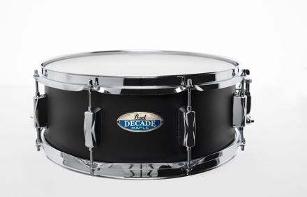 Pearl Decade Maple 14"x 5.5" Snare Drum | Satin Slate Black 14"x5.5"