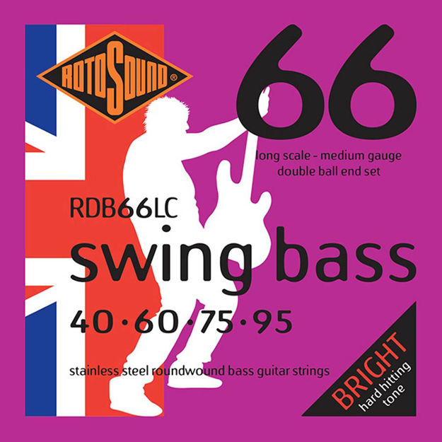 Rotosound RDB66LC Swing Bass 66 - Double Ball-End - 40-95