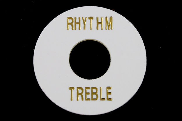 All Parts AP-0663-025 White Plastic Rhythm/Treble Ring