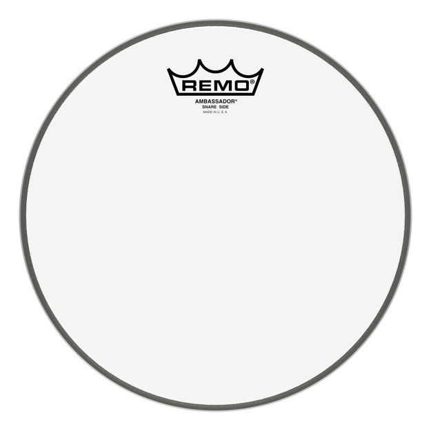 Remo Snare, Ambassador, Hazy, 10"