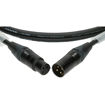 Klotz DMX AES EBU 3 pin Neutrik XLR sort kabel 3m