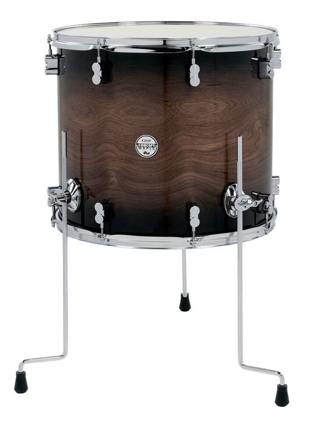 PDP by DW Floor Tom Concept Exotic - Charcoal Burst