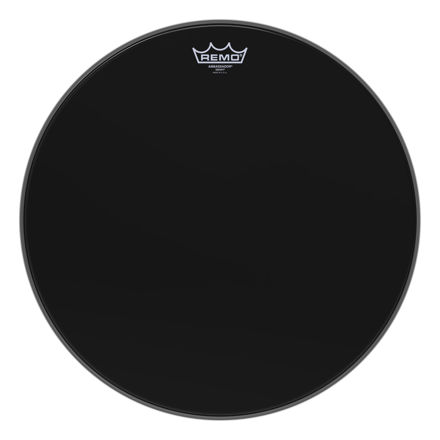 Remo 18" Ambassador Ebony