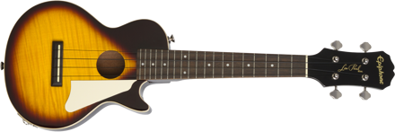 Epiphone Les Paul Acoustic/Electric Ukulele Outfit (Concert) Vintage Sunburst