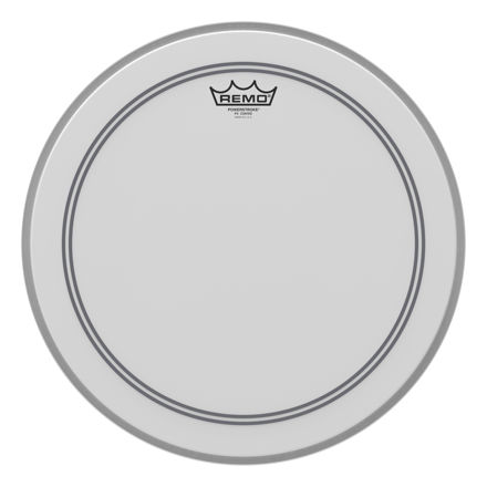 Remo 16" Powerstroke 3 Coated ink Impact Patch Basstromme