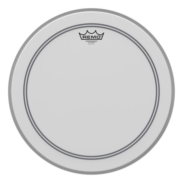 Remo 16" Powerstroke 3 Coated ink Impact Patch Basstromme