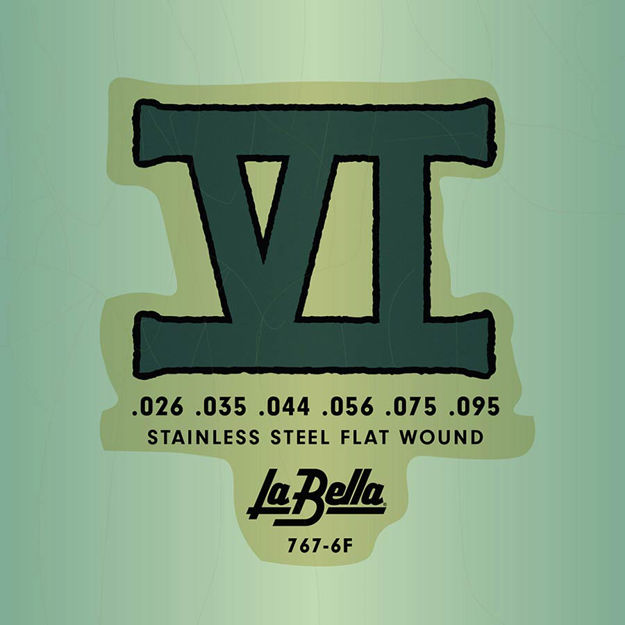 La Bella 767-6F Deep Talkin' Bass VI 26-95