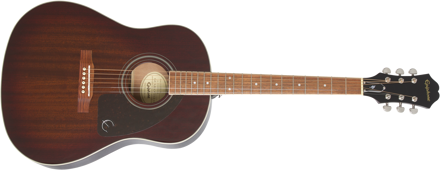 Epiphone AJ-220S Solid Top Mahogany Burst