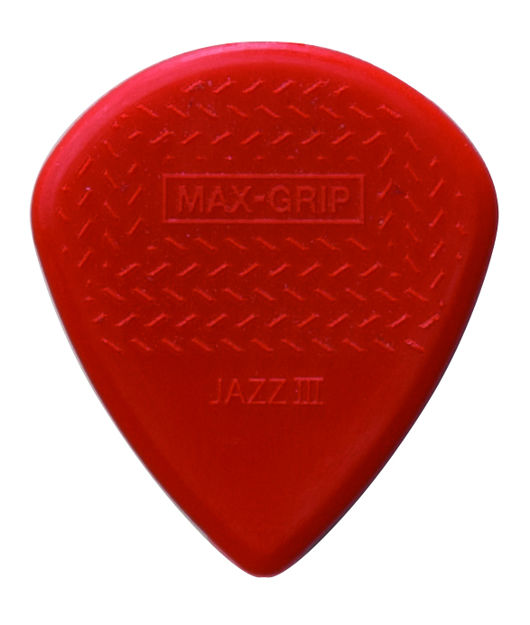 Dunlop Plekter Nylon MaxGrip Jazz 471R3N/24