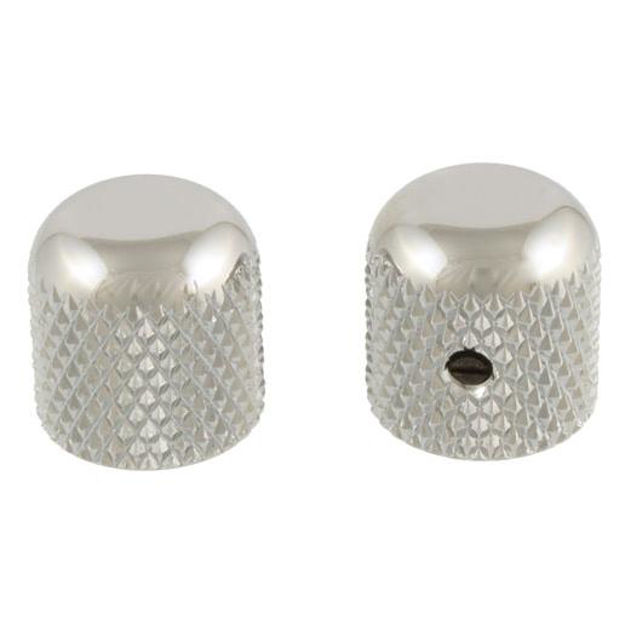 All Parts MK-0110-001 Nickel Dome Knobs, Set of 02