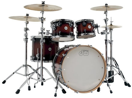 Drum Workshop Shell set Design - Tobacco Burst