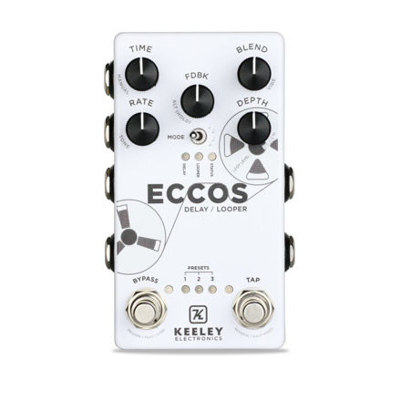 Keeley Electronics - Eccos  - Neo Vintage Tape Delay & Looper pedal