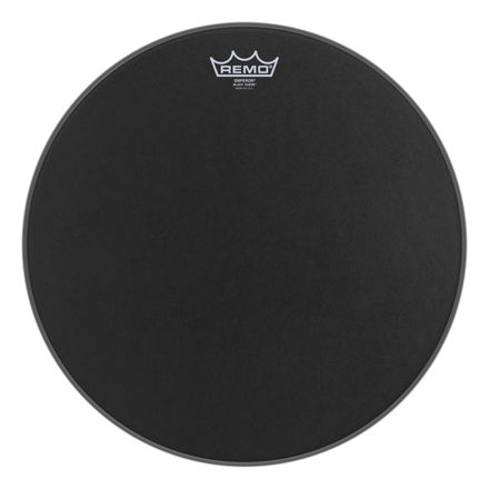Remo 16" Emperor Black Suede
