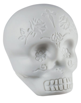 Latin Percussion Shaker Sugar Skull - Glow in the dark
