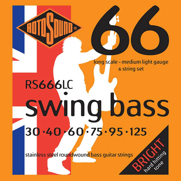 Rotosound RS666LC Swing Bass 66 - 6-str 30-125