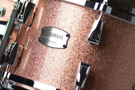 Yamaha Absolute Hybrid Tom Tom 13x10 Pink Champagne Spark