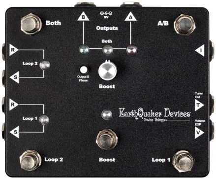 EarthQuaker Devices - Swiss Things - All-in-one pedalboard reconciliation solution