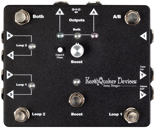 EarthQuaker Devices - Swiss Things - All-in-one pedalboard reconciliation solution