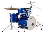 Pearl Export 5 pc Drum Set with HWP830 and SBR Cymbal Pack | High Voltage Blue 2016BB/1007T/1208T/1414F/1455S/HWP830