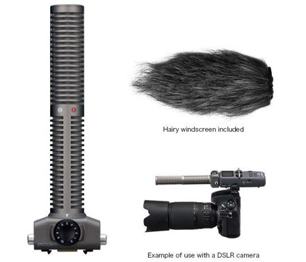 Zoom SSH-6 Stereo Shotgun mikrofon til H5, H6, Q8