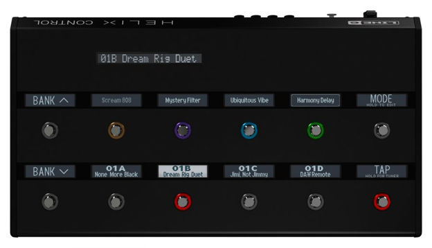 Line 6 Helix Co Naturalrol Floorboard Co Naturalroller