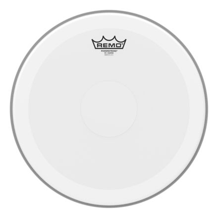 Remo 14" Powerstroke 4 Coated Clear Dot