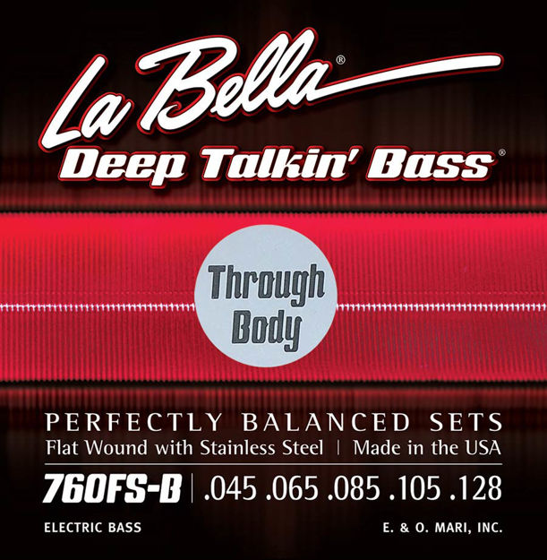 La Bella 760FS-BTB Deep Talkin' Bass 5-str 45-128 (Thru Body)