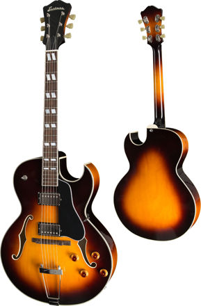 Eastman AR372CE SB - Sunburst Nitro gloss finish, Dual Kent Armstrong humbuckers, w/Case