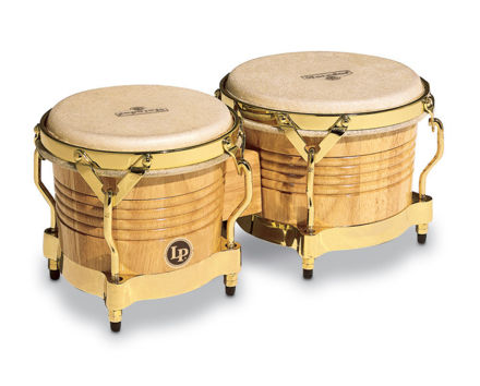 Latin Percussion Bongo Matador Wood - Natural M201-AW