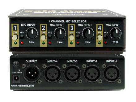 Radial GOLD DIGGER 4-Channel Mic Selector