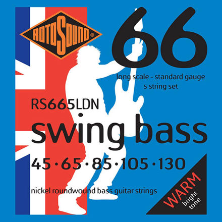 Rotosound RS665LDN Swing Bass 66 - Nickel 45-130