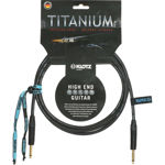 Klotz Titanium Instr. Cable 6m Jack 2p - Jack 2p. Gold