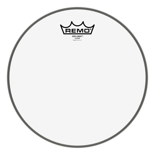 Remo 10" Diplomat Clear