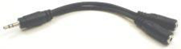 Hosa Y-cab Stereo minijack /2xStereo minijack hun