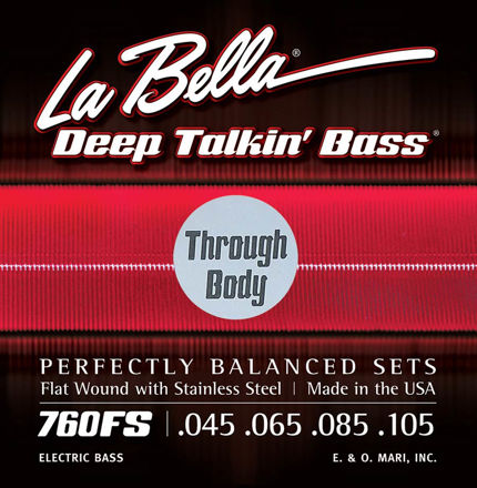 La Bella 760FSTB Deep Talkin' Bass 45-85 (Thru Body)