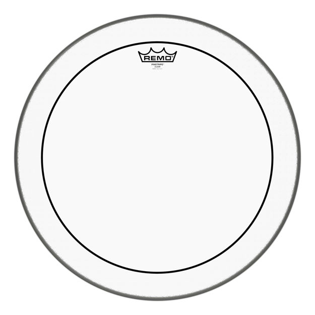 Remo 18" Pinstripe Clear
