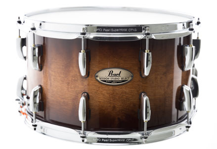 Pearl Session Studio Select 14"x8" Snare Drum | Gloss Barnwood Brown 14"x8.0"