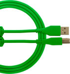 UDG Gear Ultimate USB 2.0 A-B Green Straight 1m