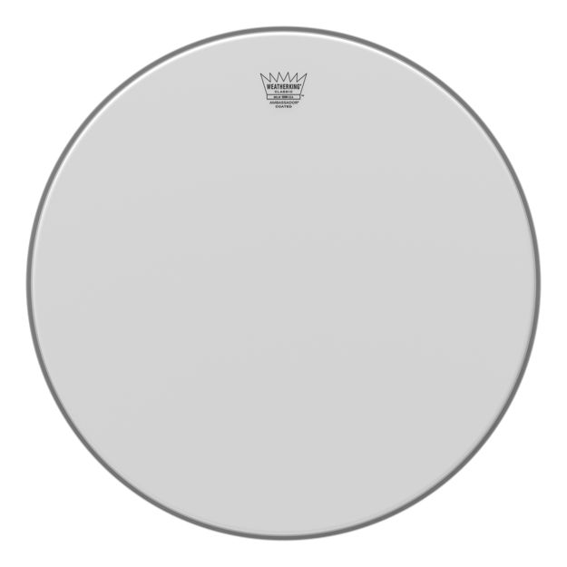 Remo Ambassador Coated Classic Fit Bass Drumhead, 20"
