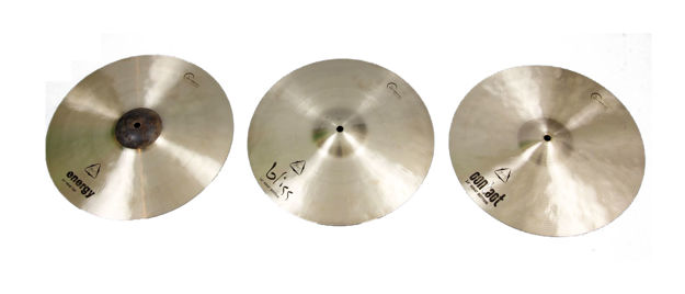Dream Cymbals Tri Hat Elements set, Bliss Bottom, Contact Bottom, Energy top, comes with bag and extra clutch