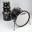 Yamaha Absolute Maple Hybrid Jazz Shell Pack Solid Black