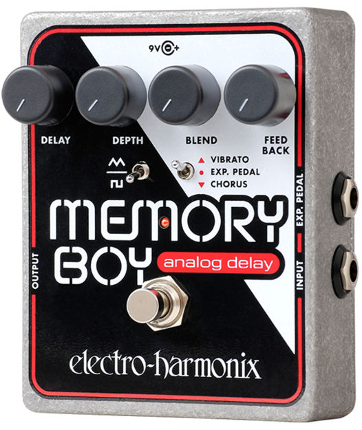 Electro-Harmonix MEMORY BOY Analog Echo/Chorus/Vibrato, 9.6DC-200 PSU included