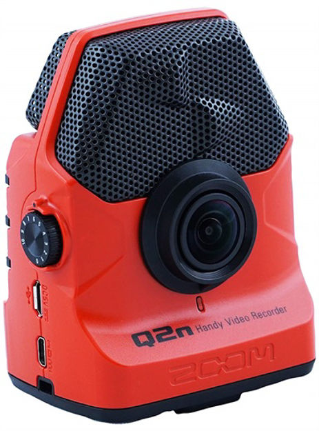 Zoom Q2n Handy Video Recorder Red Edition