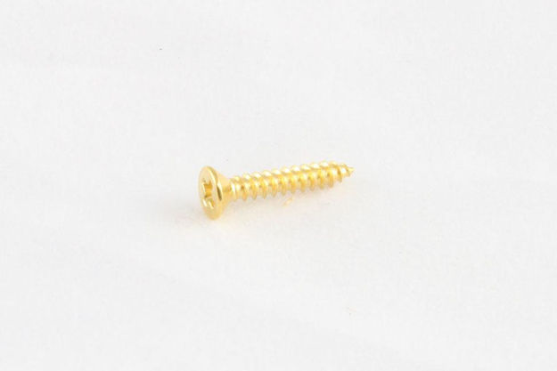 All Parts GS-3397-002 Pack of 8 Gold Short Humbucking Ring Screws