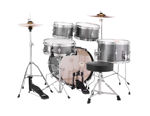 Pearl Roadshow Jr. 5-pc. Drum Set w/Hardware and Cymbals | Grindstone Sparkle 1610/1308/1055/0805/1204