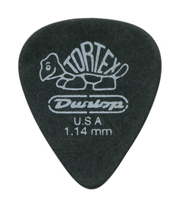 Dunlop Tortex Pitch Black 488R1,14/72