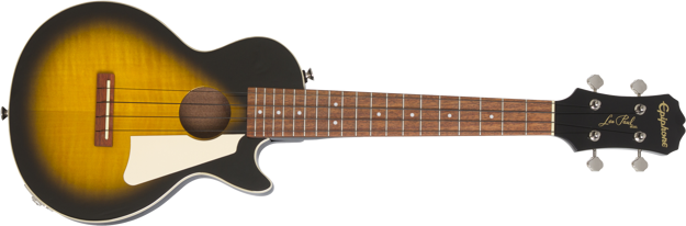Epiphone Les Paul Acoustic/Electric Ukulele Outfit (Tenor) Vintage Sunburst