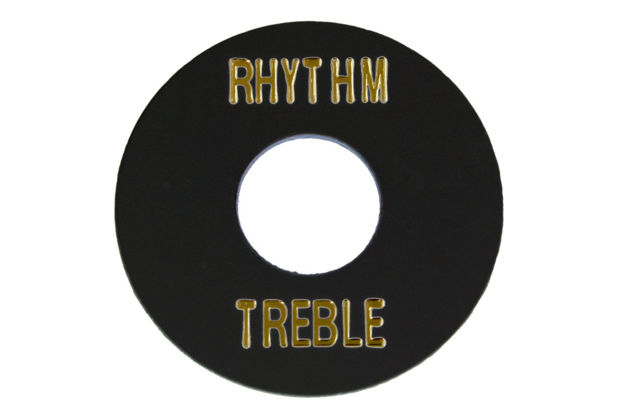 All Parts AP-0663-023 Black Plastic Rhythm/Treble Ring