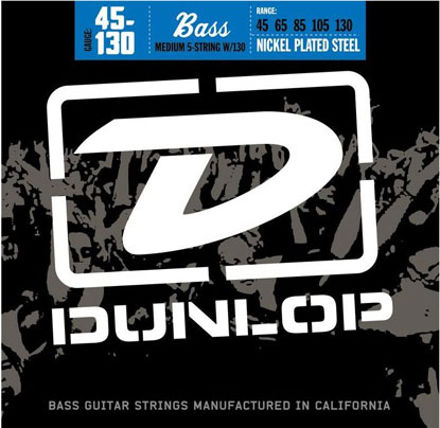 Dunlop El.Bass str Nickel DBN45130 5set med. 45-130